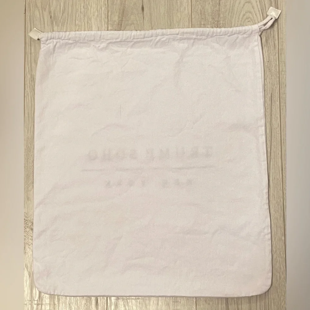 Trump Soho New York Hotel Embroidered Laundry Tote Drawstring Bag 19” x 16.75”